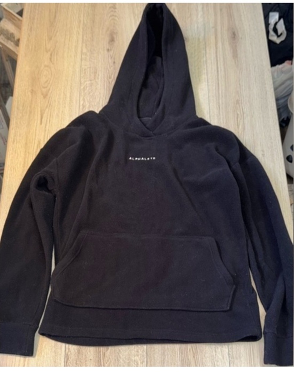 Alphalete Black Women's Hoodie Sweatshirt sweater hooded